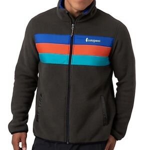 Cotopaxi Teca Fleece Full-Zip Jacket Moon Rock Gray Sz Medium